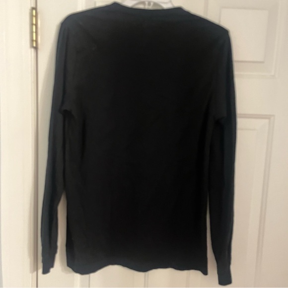 Bella + Canvas Medium Long Sleeve Shirt Graphic BLT DIF RNT Unisex Black White - Picture 5 of 7